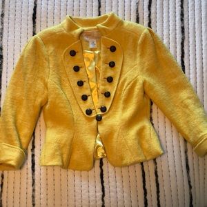 Beautiful Gold/Yellow Boucle Jacket